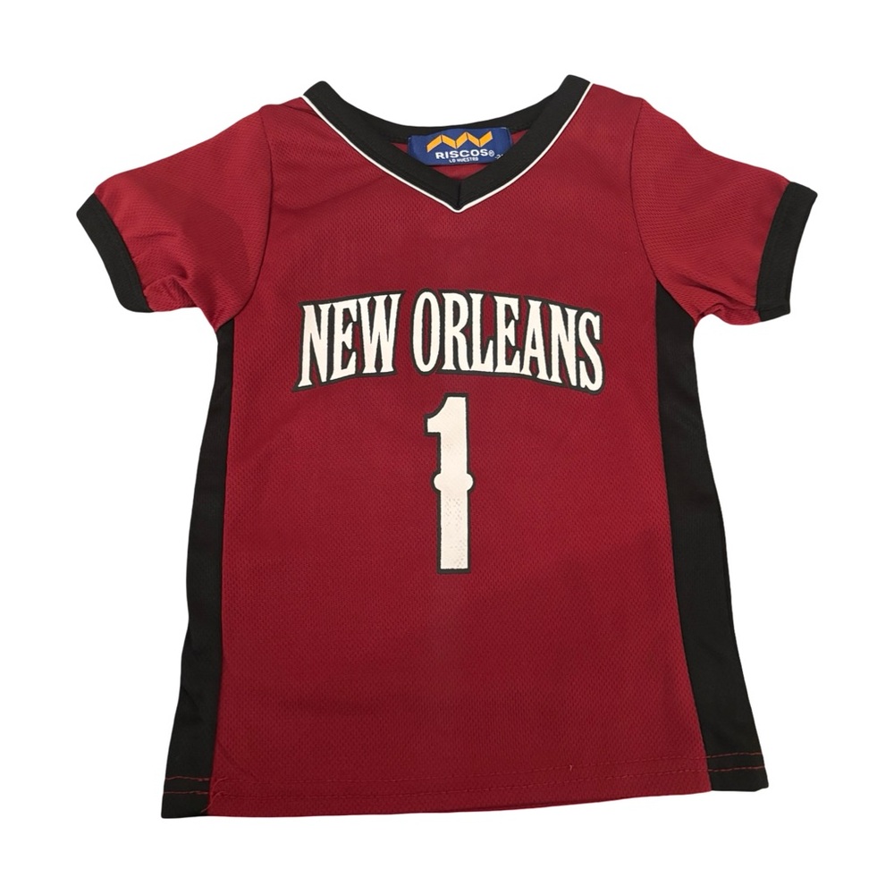 New Orleans Baby Unisex Pelicans Red Basketball Jersey 24 Months Zion Williamson
